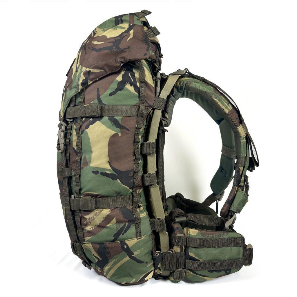 37L military rucksack in British camo Crossfirepacks