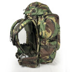 Crossfire CF3 bergen in british DPM camo pattern