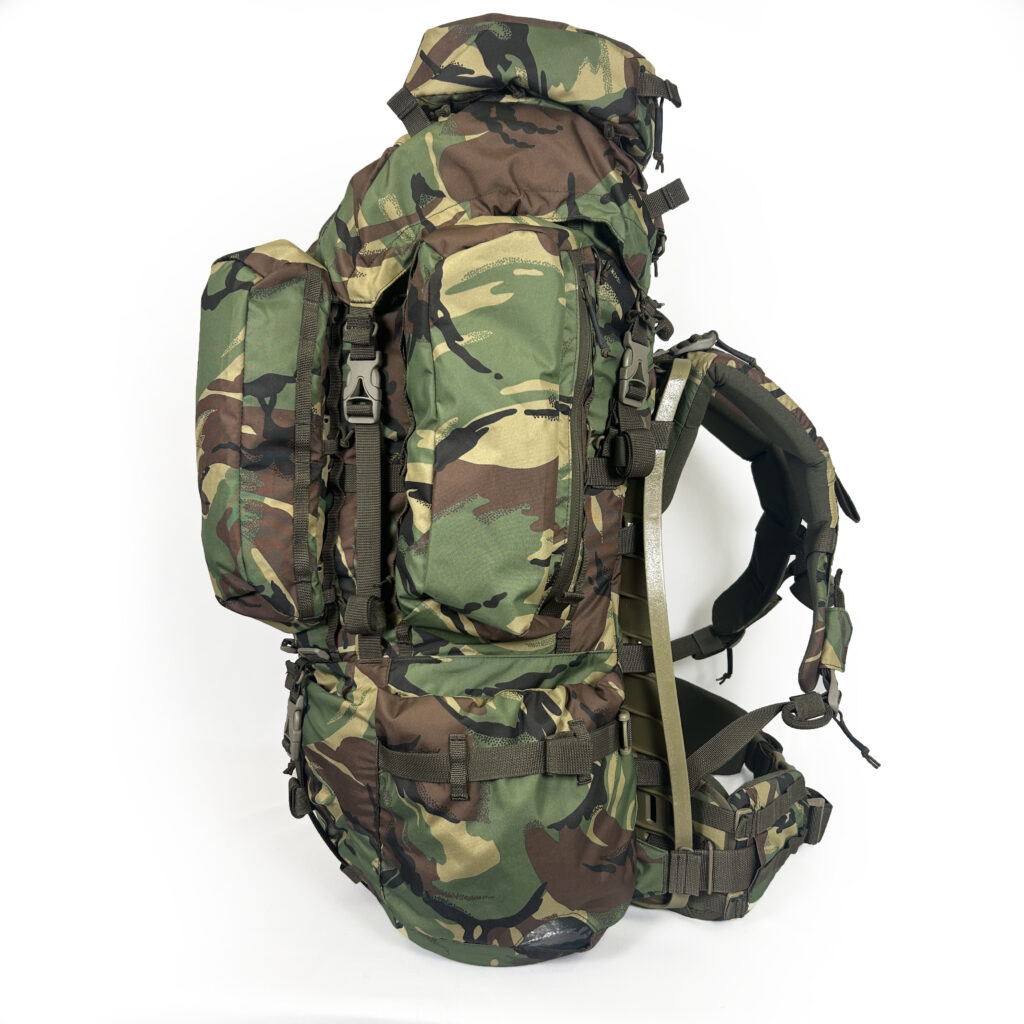 British Army DPM camo rucksack bergen